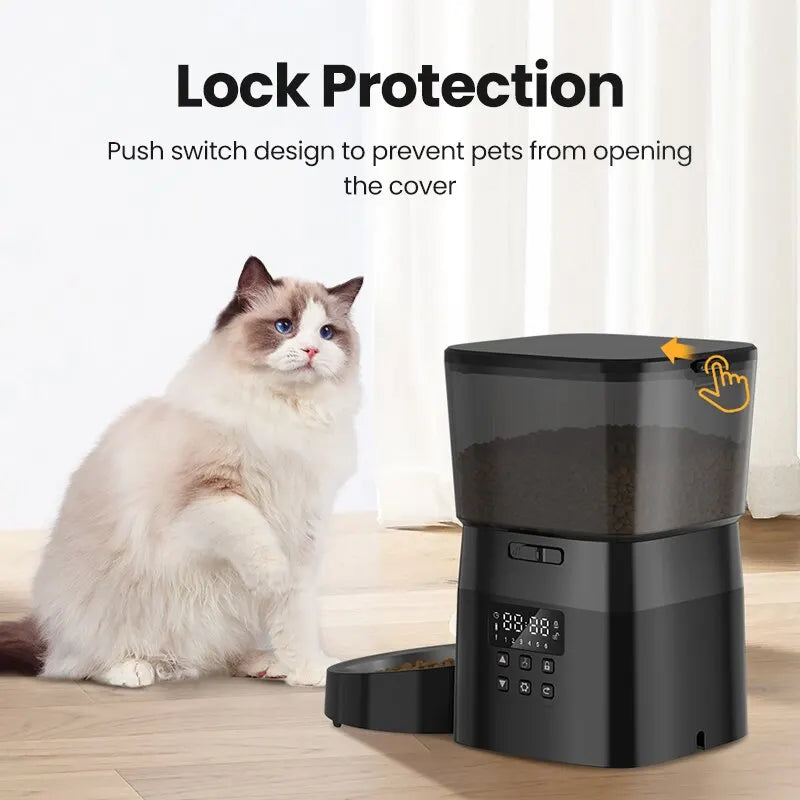 Auto Cat Food Dispenser