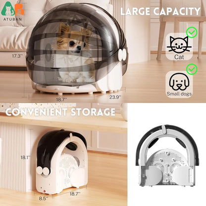 Pet Dryer Box for Cats and Small Dog