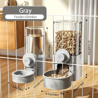 Automatic Pet Food Feeder/Water Dispenser