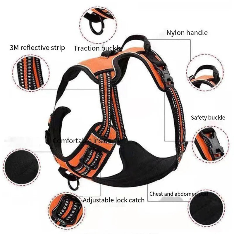 Breathable, reflective Harness!