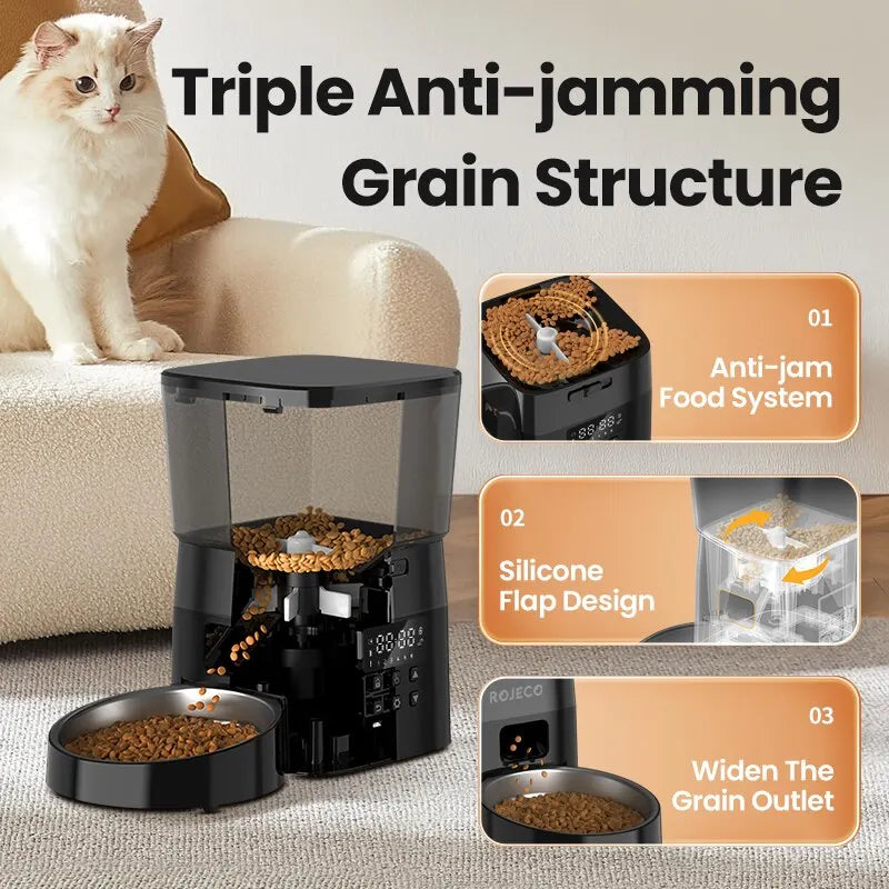 Auto Cat Food Dispenser