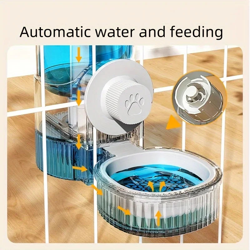 Automatic Pet Food Feeder/Water Dispenser